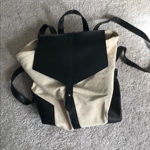Canvas backpack